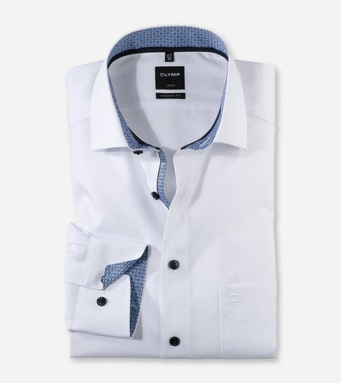 Olymp Luxor Modern  Fit shirt - White