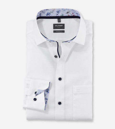 Olymp Modern Fit Shirt - White