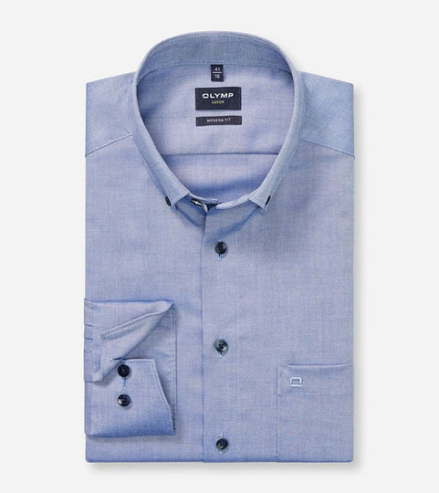 Olymp Luxor Modern Fit shirt - Dark Blue