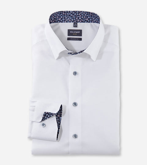 Olymp Modern Fit Shirt - White