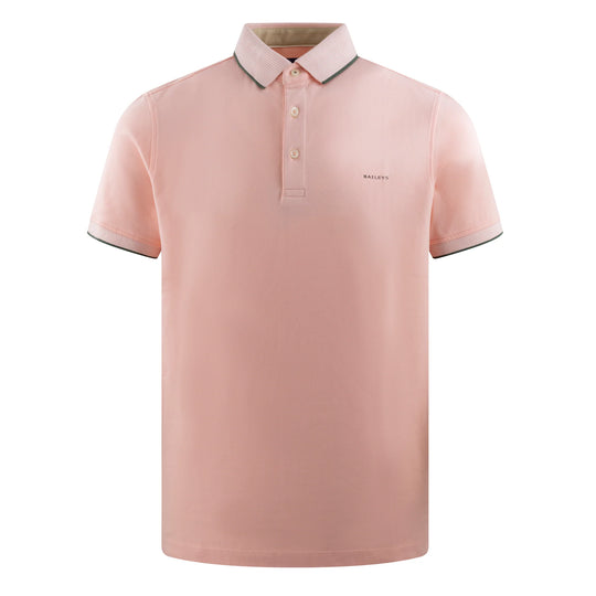 Baileys Short Sleeve Polo -Pink