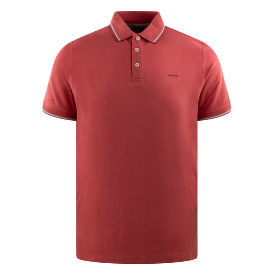 Baileys Short Sleeve Polo -Salmon