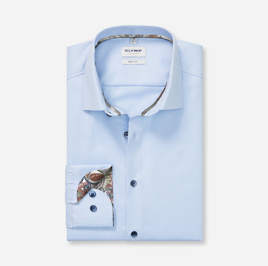 Olymp Luxor Body Fit shirt - Blue