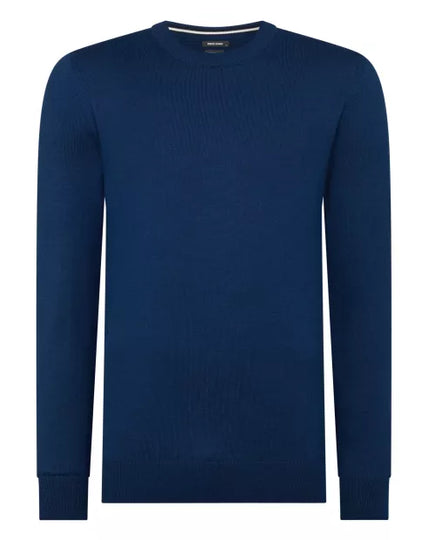 Remus Uomo Crew Neck Sweater - Navy
