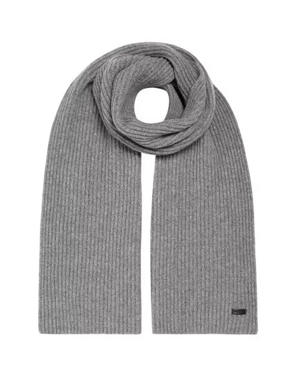 Remus Uomo Wool-Blend Scarf - Grey