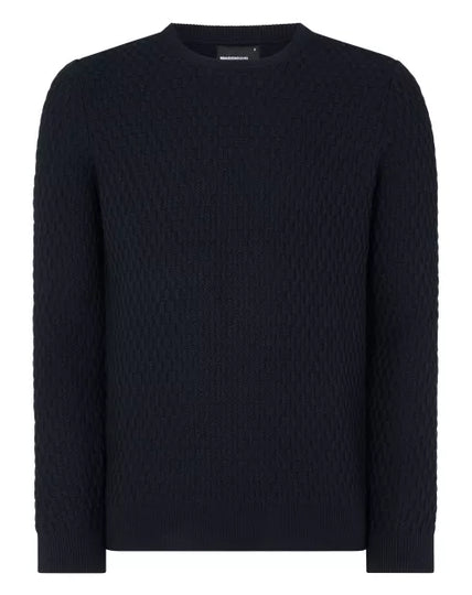 Remus Uomo Crew Neck Sweater - Navy