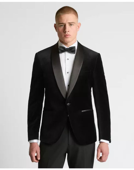 Remus Uomo Black Romeo  Suit Jacket