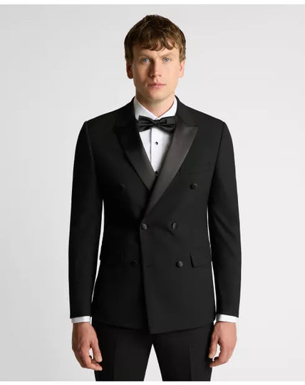 Remus Uomo Black DB  Suit Jacket
