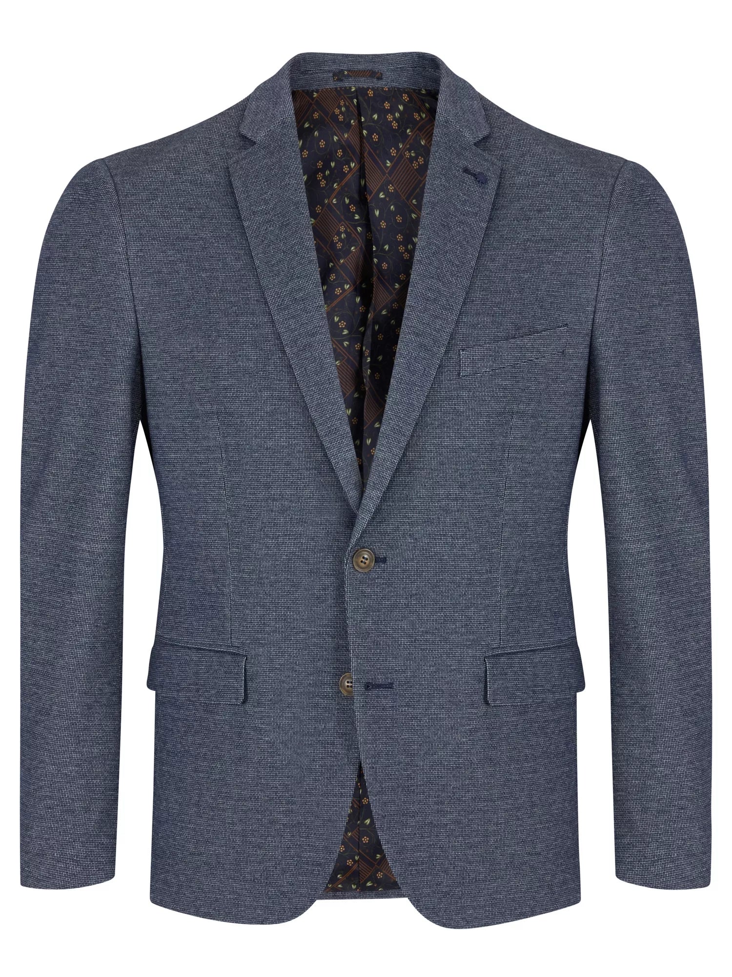Daniel Grahame Tapered  fit Suit Jacket   -  Blue