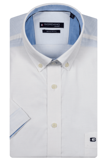 Giordano Short Sleeve Shirt -White