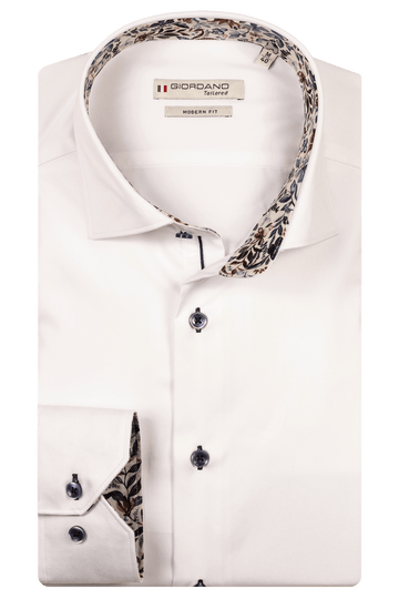 Giordano  Long Sleeve Shirt - White