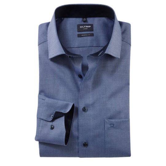 Olymp Modern Fit Shirt - Dark Blue