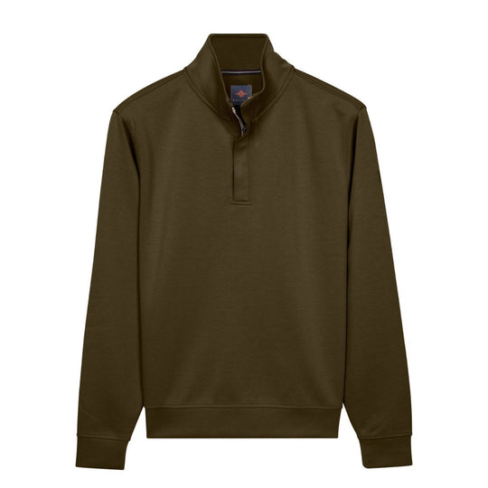 Bailey`s 1/4 Zip Sweater  -Dark Taupe