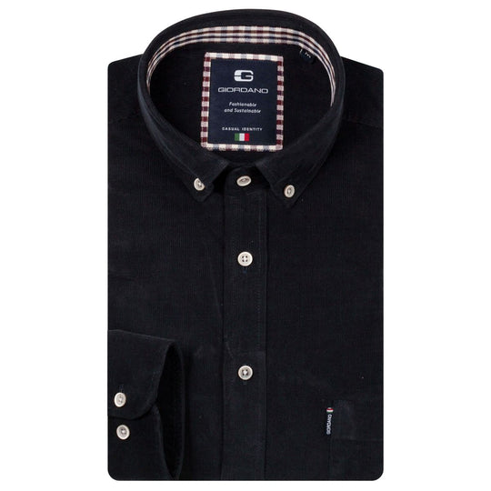 Giordano  Long Sleeve Shirt - Navy