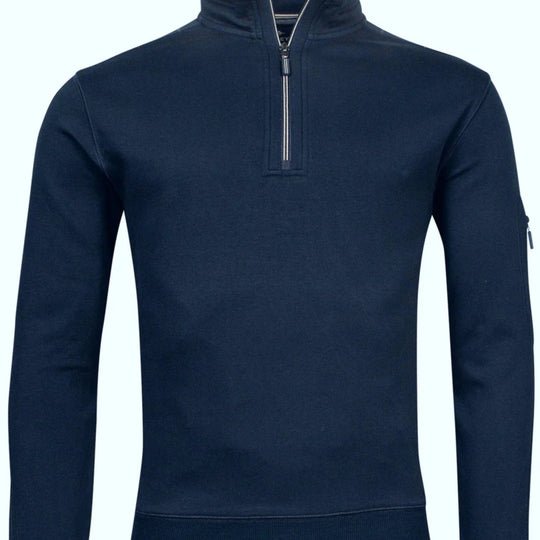 Baileys 1/4 Zip Sweater - Navy