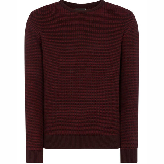 Remus Uomo Crew Neck Sweater - Wine