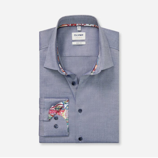 Olymp Luxor Body Fit shirt -Grey