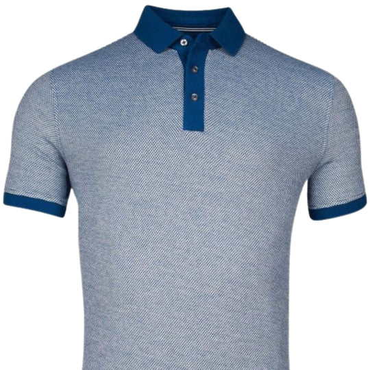 Baileys Short Sleeve Polo - Blue