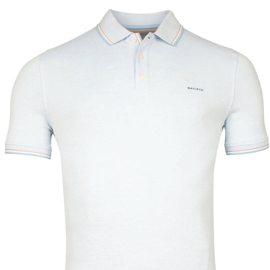 Baileys Short Sleeve Polo - Pastel Blue