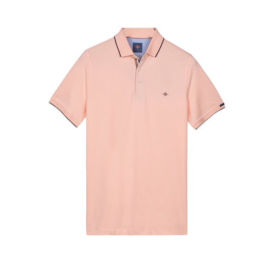 Baileys Short Sleeve Polo -Pink