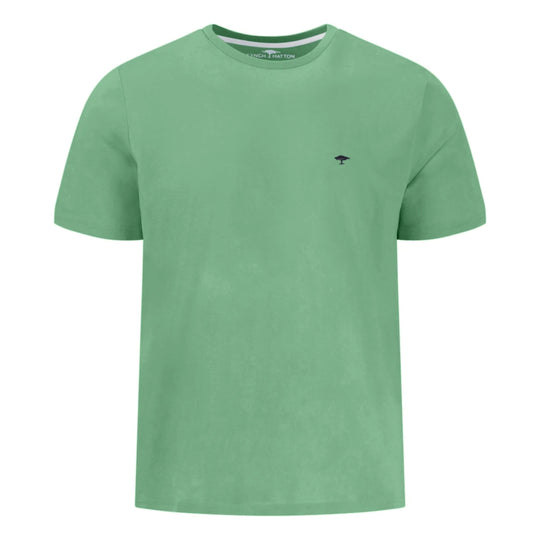 Fynch Hatton Cotton crew-neck T-shirt - Green