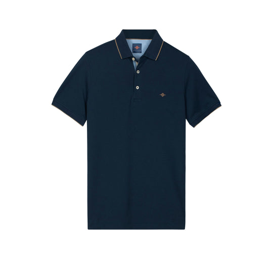 Baileys Short Sleeve Polo -Navy