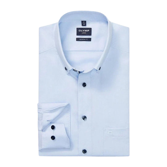 Olymp Luxor Modern Fit shirt -Blue