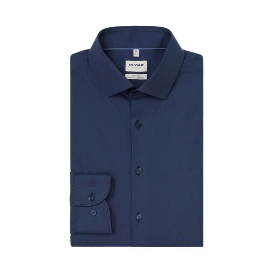 Olymp Body Fit Shirt - Navy
