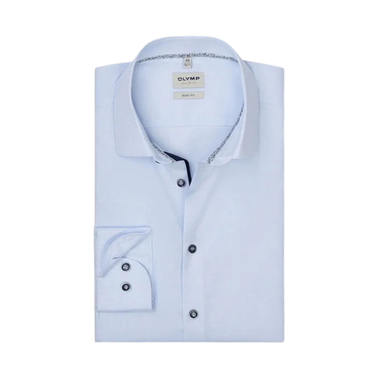 Olymp Body Fit Shirt - Blue