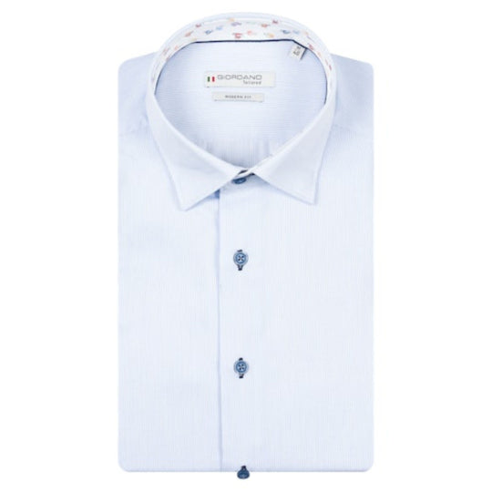 Giordano  Long Sleeve Shirt - Blue
