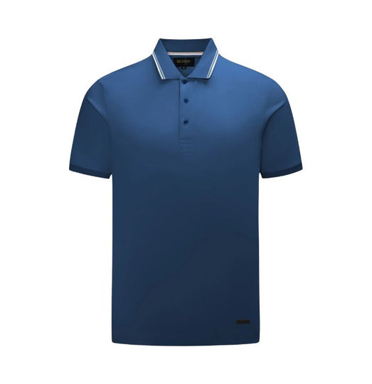 6th Sense  Short Sleeve Polo -Blue