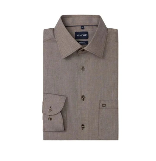 Olymp Modern Fit Shirt - Brown
