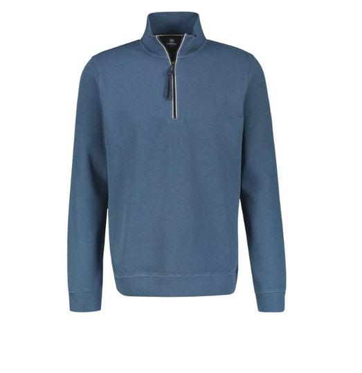 Lerros 1/4 Zip Sweater-Blue