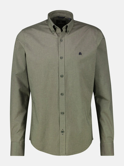 Lerros Long Sleeve Casual Shirt -Olive Green