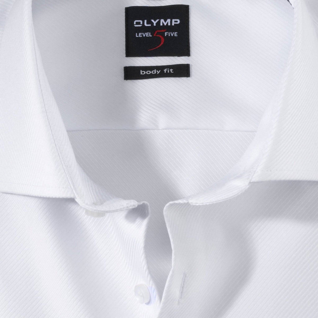 Olymp Body Fit Diamond Twill Shirt - Bernard Owens