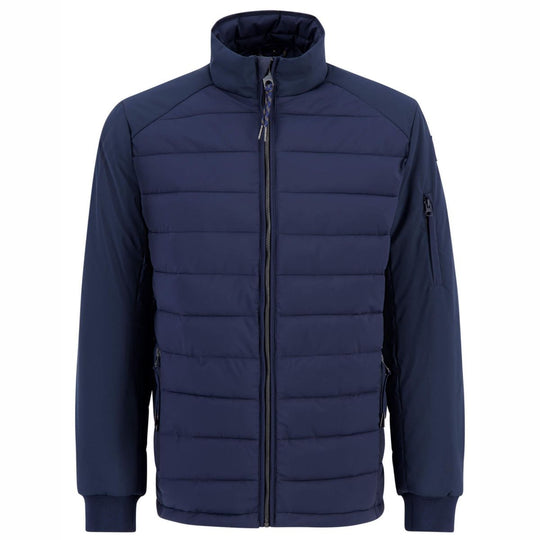 Fynch-Hatton Casual Padded Jacket - Navy
