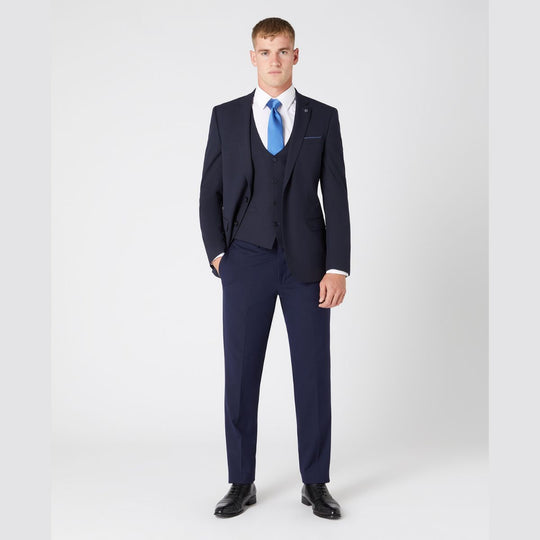 Remus Uomo Slim Fit Suit Jacket - Dark Navy