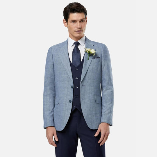 Benetti Philip Slim Fit Suit Jacket - Blue