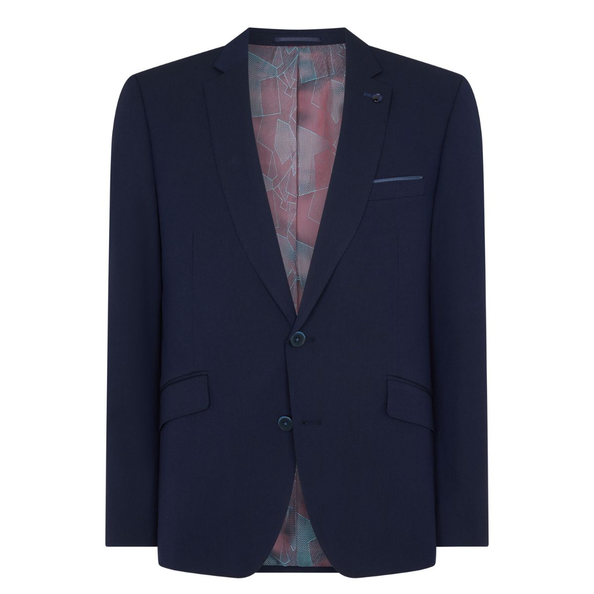 Remus Uomo Tapered Fit Suit Jacket - Navy